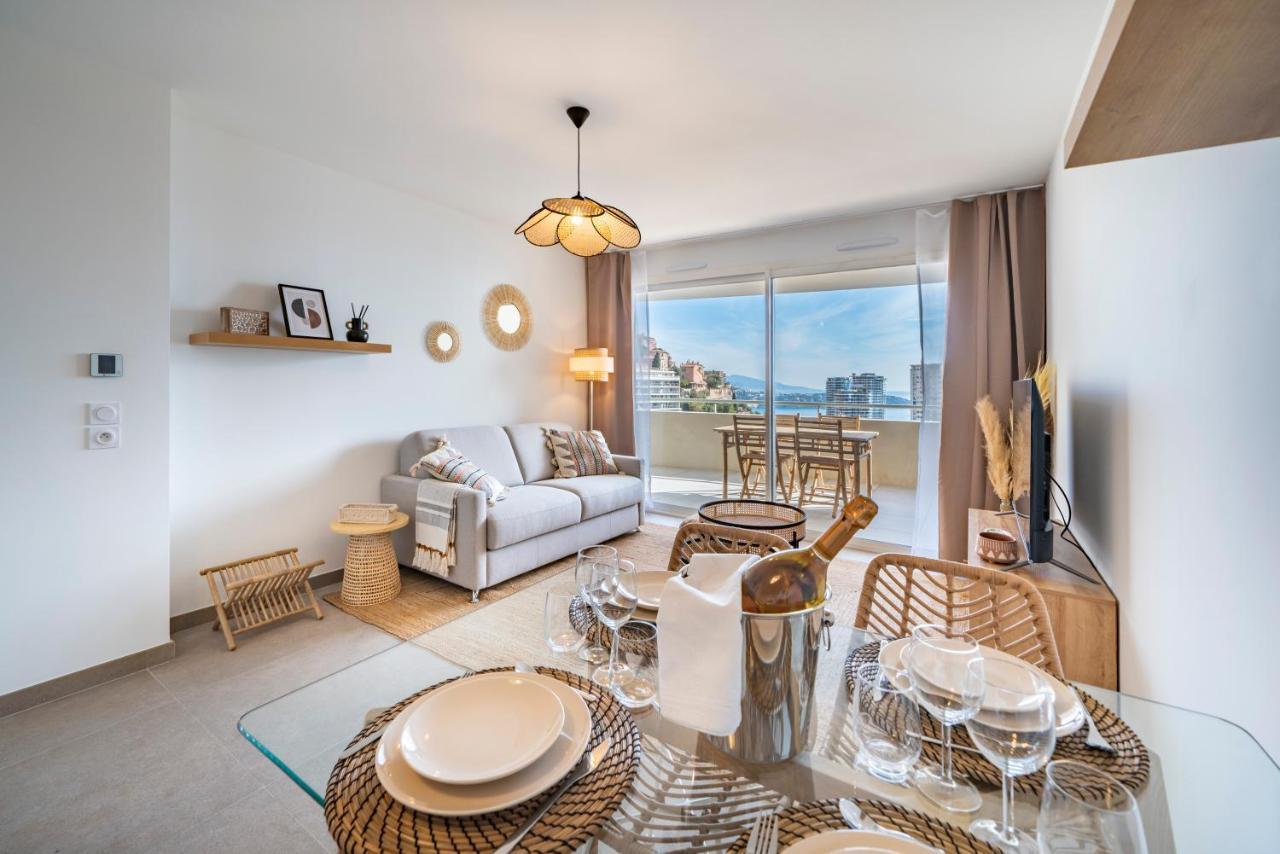 Terrasse Vue Mer, 5Mn Monaco, Parking - An بوزولي المظهر الخارجي الصورة